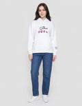 Suko The Simpsons Print Donuts Jaket Hoodie Wanita