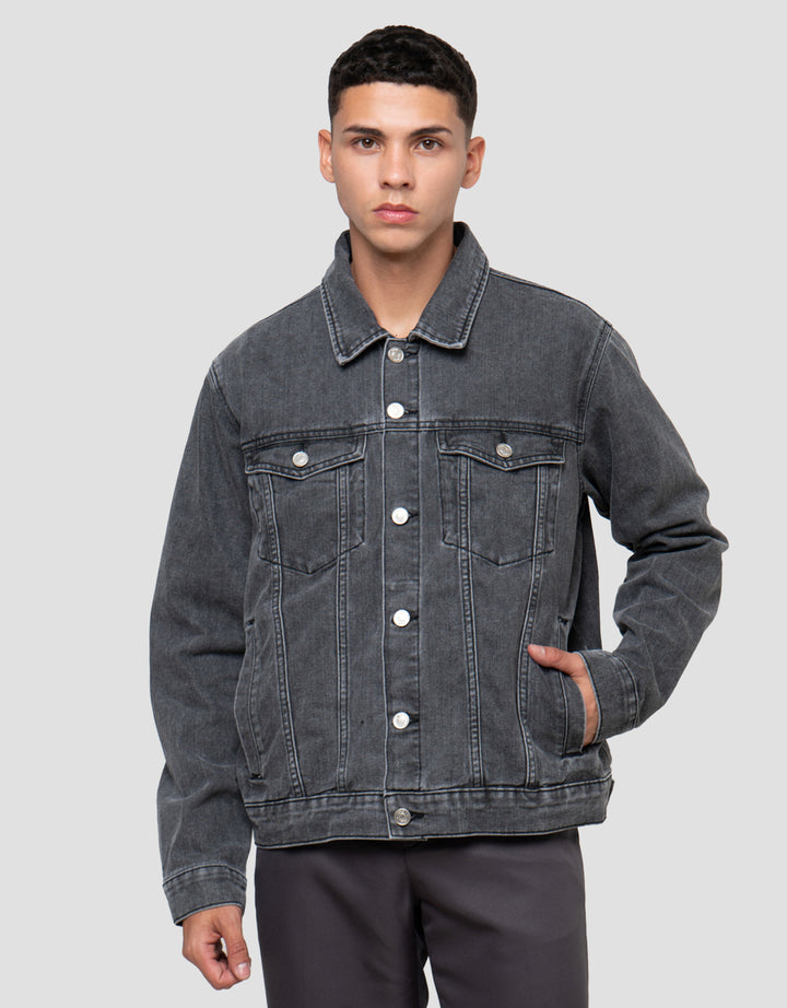 COLE TRUCKER DENIM JAKET PRIA