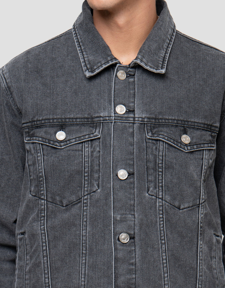 COLE TRUCKER DENIM JAKET PRIA