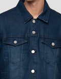 COLE TRUCKER DENIM JAKET PRIA