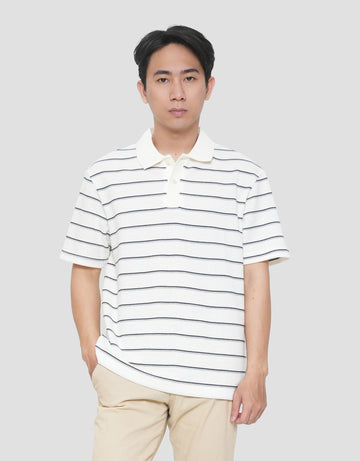 COLE STRIPES JAQUARD KAOS POLO PRIA
