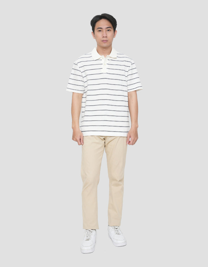 COLE STRIPES JAQUARD KAOS POLO PRIA