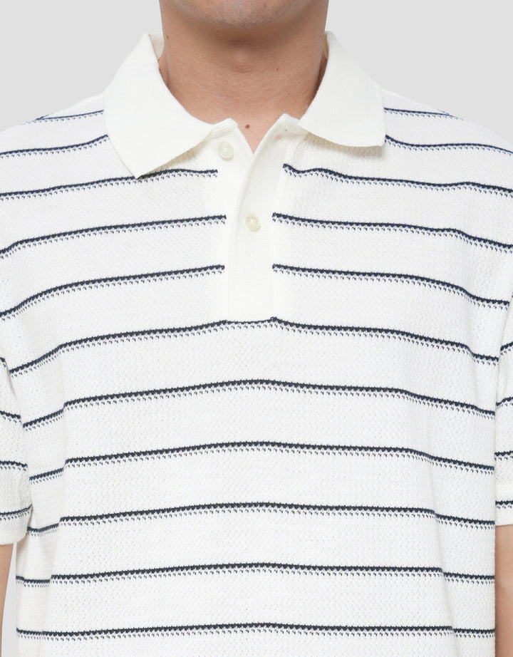 COLE STRIPES JAQUARD KAOS POLO PRIA