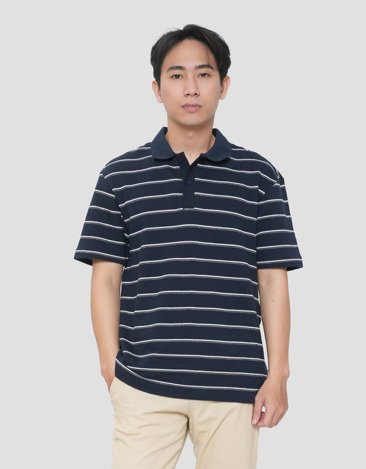 COLE STRIPES JAQUARD KAOS POLO PRIA
