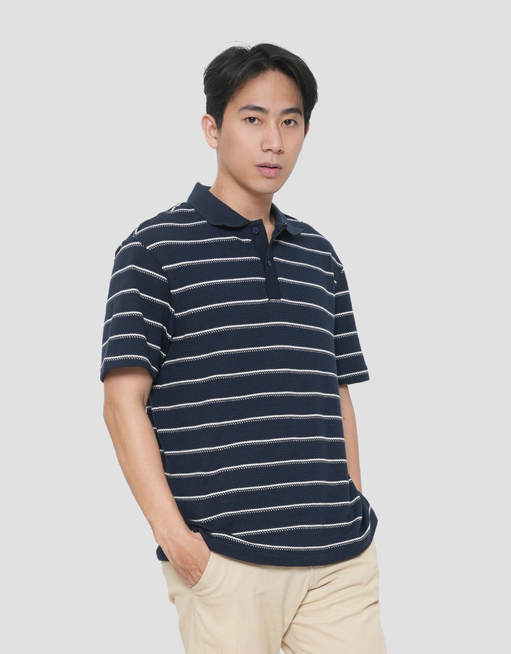 COLE STRIPES JAQUARD KAOS POLO PRIA