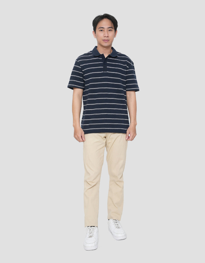 COLE STRIPES JAQUARD KAOS POLO PRIA