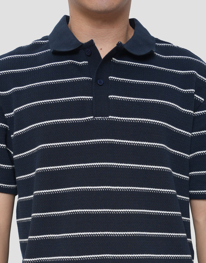 COLE STRIPES JAQUARD KAOS POLO PRIA