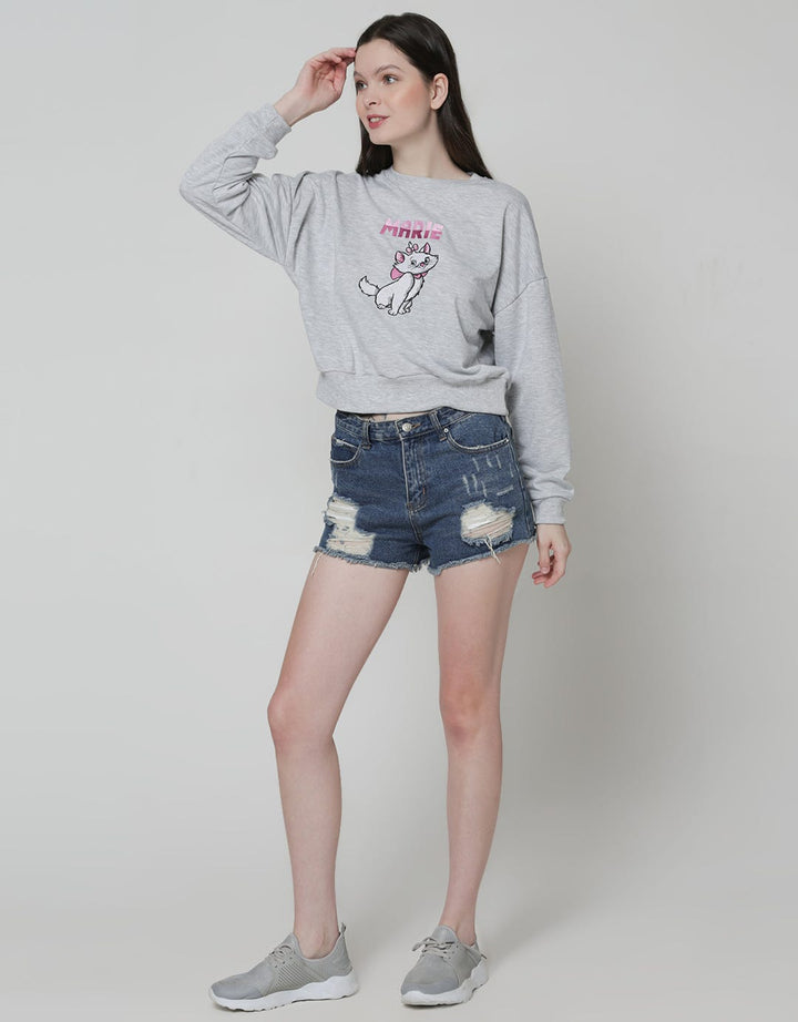 Disney Sweatshirt Cross Stitch Marie