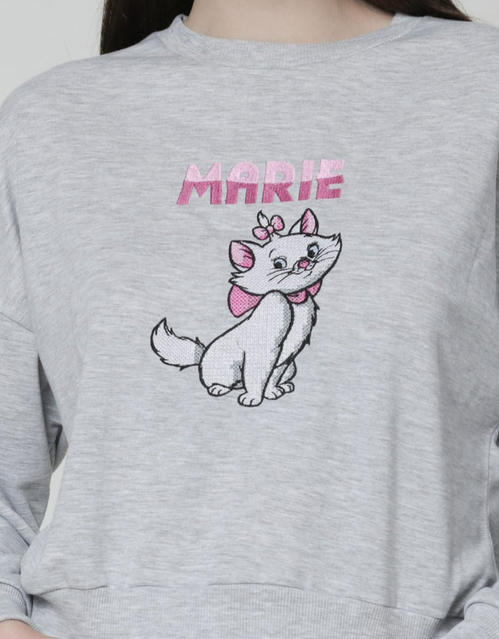 Disney Sweatshirt Cross Stitch Marie