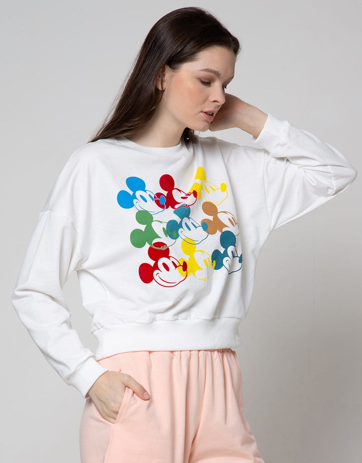 Disney Sweatshirt Mickey Multicolor
