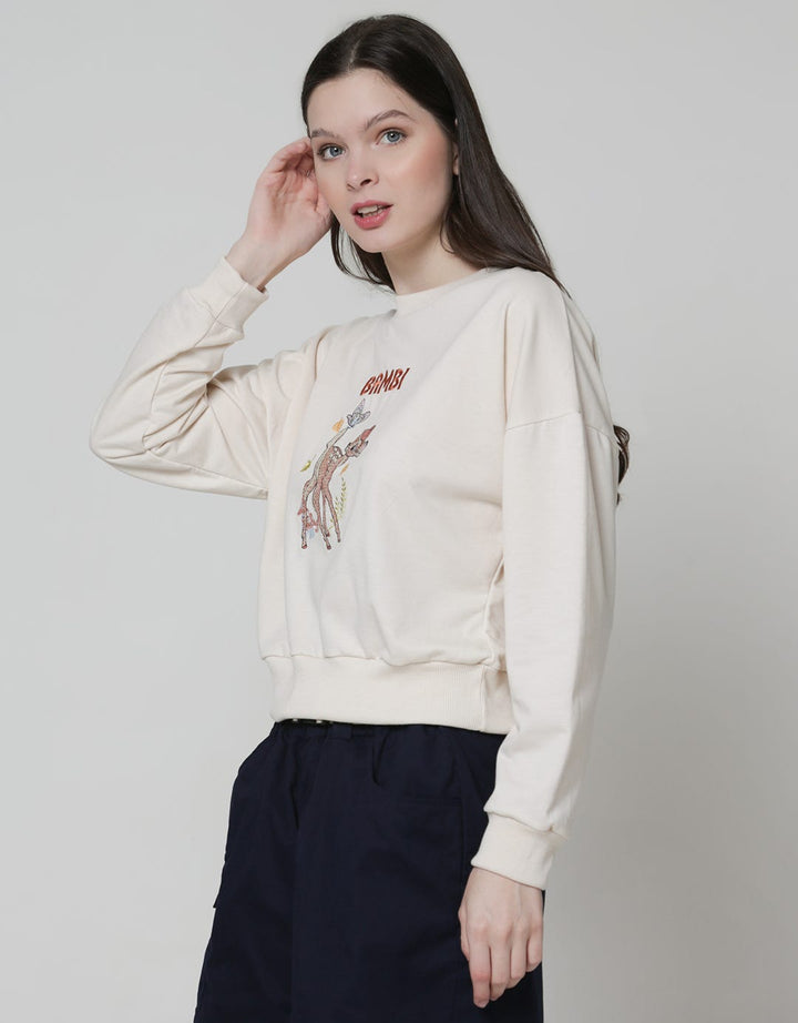 Disney 01 Cross Stitch Bambi Sweatshirt