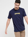 Freeride Kaos Lengan Pendek Print Sunshine