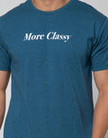 Freeride T-Shirt Men's Petrol More Classy (Fullprint)