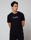 Freeride T-Shirt Pria Black Long Life