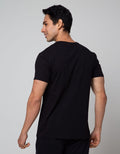 Freeride T-Shirt Pria Black Long Life