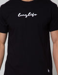 Freeride T-Shirt Pria Black Long Life