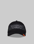 Cardinal Casual Bordir Print Topi Pria