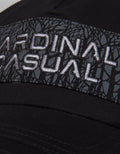 Cardinal Casual Bordir Print Topi Pria