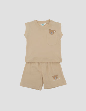 LITTLE M POCKET DINO PAKAIAN SETELAN BAYI
