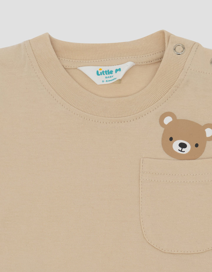 LITTLE M POCKET DINO PAKAIAN SETELAN BAYI