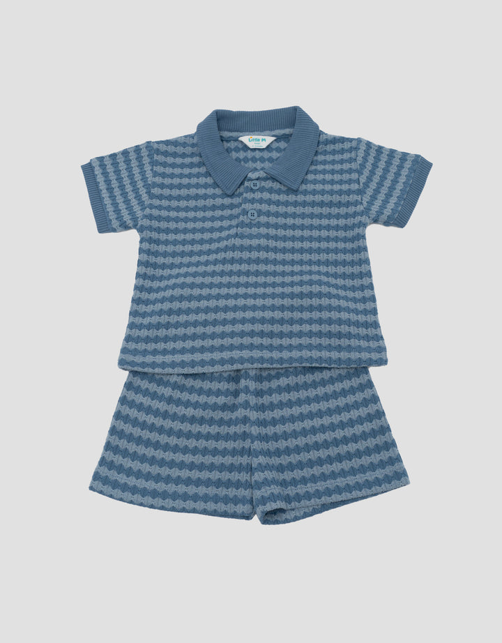 LITTLE M WAVE TEXT SETELAN BAYI