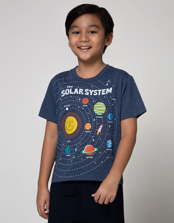 Little M Solar System Kids T-Shirt
