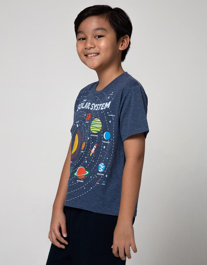 Little M Solar System Kids T-Shirt