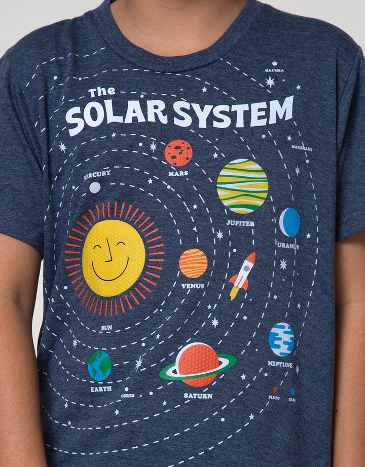 Little M Solar System Kids T-Shirt
