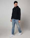 American Jeans Jacket Hoodie Printed Fighter