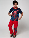 Marvel Spiderman Thwip Set Short Sleeve Long Pants