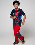 Marvel Spiderman Thwip Set Short Sleeve Long Pants
