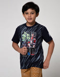 Marvel Avenger Superhero Scratch Short Sleeve T-Shirt