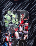 Marvel Avenger Superhero Scratch Short Sleeve T-Shirt