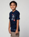 Marvel Short Sleeve T-Shirt Spiderman Marble