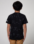 Marvel Spiderman Jump Print Splash Web Short Sleeve T-Shirt