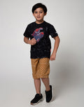 Marvel Spiderman Jump Print Splash Web Short Sleeve T-Shirt