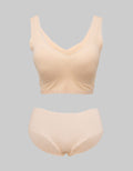 Cynthia Michelle Airy Bra In Translucent