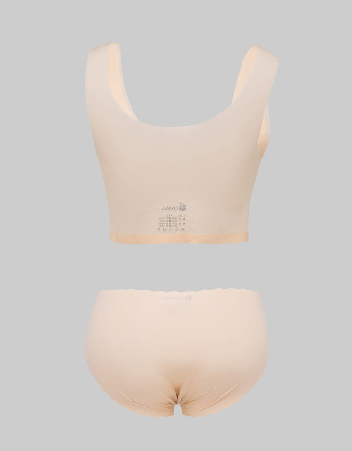 Cynthia Michelle Airy Bra In Translucent