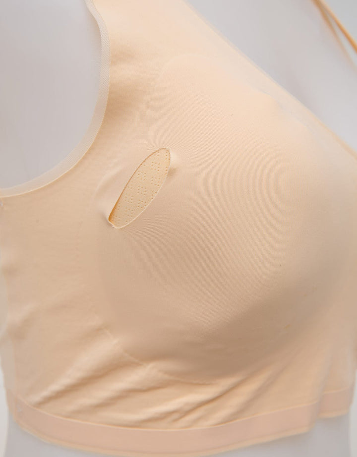 Cynthia Michelle Airy Bra In Translucent