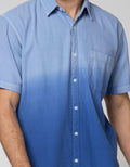 Details Short Sleeve Shirt Deep Dye
