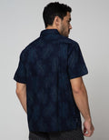 Details Short Sleeve Shirt Ribstop Print