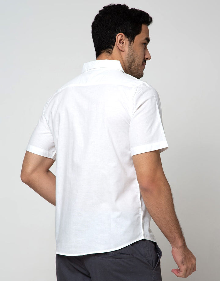 Details Short Sleeve Shirt Chambray Cut N Sewn