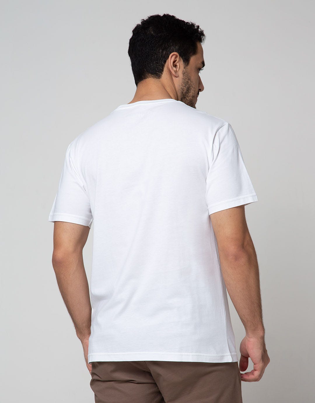 Details Short Sleeve T-Shirt R Neck Print Illusions