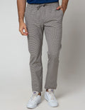 Details Houndstooth Man's Casual Long Pants