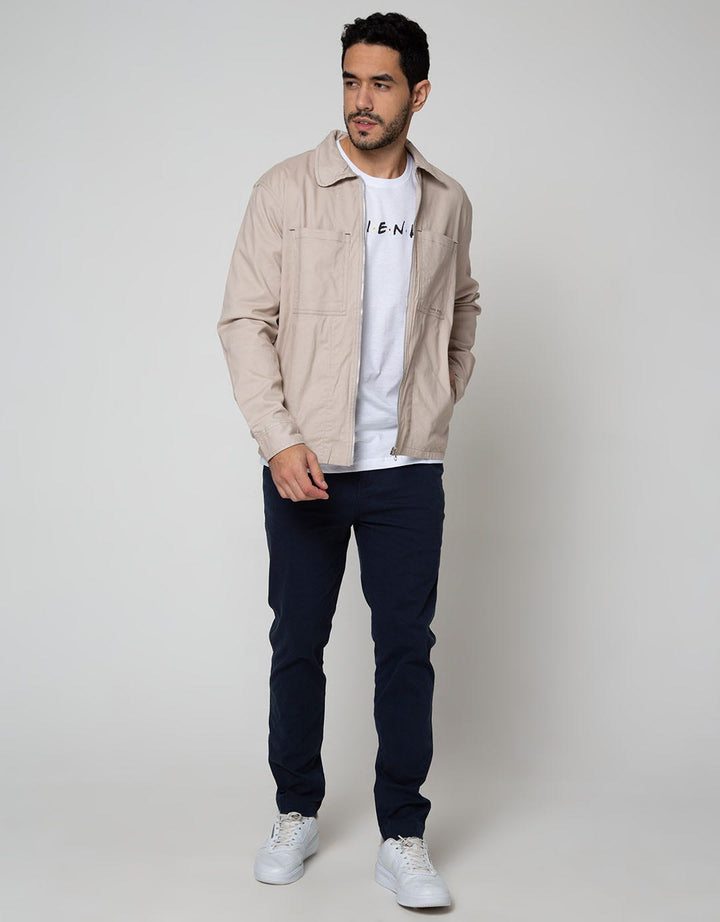 Details Jacket Twill Sample Pria