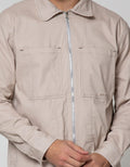 Details Jacket Twill Sample Pria