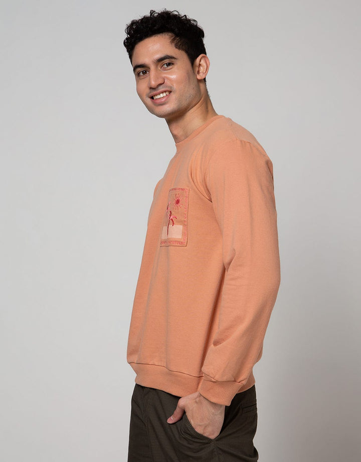 Details Sweatshirt Jumper Embro On Pocket