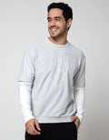 Details Jumper Mock Sleeve Men's T-Shirt