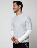 Details Jumper Mock Sleeve Men's T-Shirt