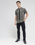 MOC Kemeja Batik Lengan Pendek Pria Brokio2